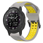 For Garmin Instinct Crossover / Grey+Yellow