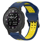 For Garmin Instinct Crossover / Blue+Yellow
