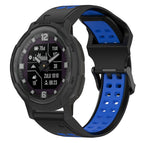 For Garmin Instinct Crossover Solar / Black+Blue