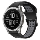 For Garmin Fenix 7 / Black+Grey