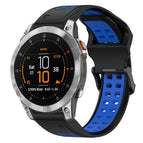 For Garmin EPIX Gen 2 / Black+Blue