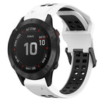 For Garmin Fenix 6 Pro / White+Black