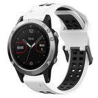 For Garmin Fenix 5 / White+Black