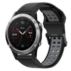 For Garmin Fenix 5 / Black+Grey