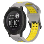 For Garmin Instinct 2 / Grey+Yellow