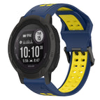 For Garmin Instinct 2 / Blue+Yellow