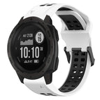 For Garmin Instinct / White+Black