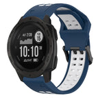 For Garmin Instinct / Blue+White