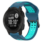 For Garmin Instinct / Blue+Teal