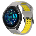For Garmin Forerunner 965 / Grey+Yellow