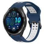 For Garmin Forerunner 965 / Blue+White