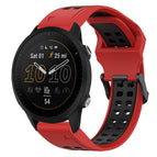 For Garmin Forerunner 955 / Red+Black