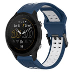 For Garmin Forerunner 955 / Blue+White