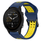 For Garmin Forerunner 955 / Blue+Yellow