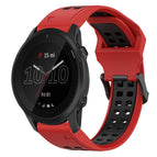 For Garmin Forerunner 945 / Red+Black