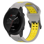 For Garmin Forerunner 945 / Grey+Yellow