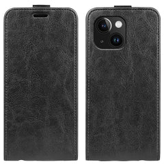 R64 Texture Single Vertical Flip Leather Phone Case, For iPhone 16 Pro Max, For iPhone 16 Pro, For iPhone 16 Plus, For iPhone 16, For iPhone 16e, For iPhone 15 Pro Max, For iPhone 15 Pro, For iPhone 15 Plus