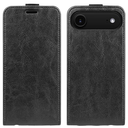 R64 Texture Single Vertical Flip Leather Phone Case, For iPhone 18 Pro / 17 Pro, For iPhone 18 Pro Max / 17 Pro Max, For iPhone 17e / 16e, For iPhone 17, For iPhone Air, For iPhone 16 Pro Max