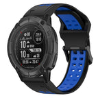 For Garmin Instinct 2X Solar / Black+Blue