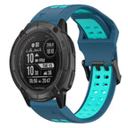 For Garmin Instinct 2X Solar / Blue+Water Duck