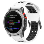 For Garmin TACTIX 7 / White+Black