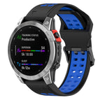 For Garmin TACTIX 7 / Black+Blue