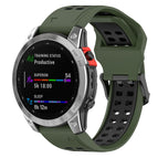 For Garmin TACTIX 7 / Army Green+Black