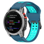 For Garmin TACTIX 7 / Blue+Water Duck