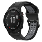 For Garmin Fenix 6X / Black+Grey