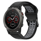 For Garmin Fenix 5X / Black+Grey