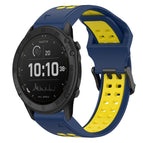 For Garmin TACTIX DELTA / Blue+Yellow