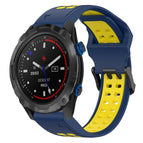 For Garmin Descent MK 2i / Blue+Yellow
