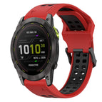 For Garmin Enduro 3 / Red+Black