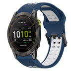 For Garmin Enduro 3 / Blue+White