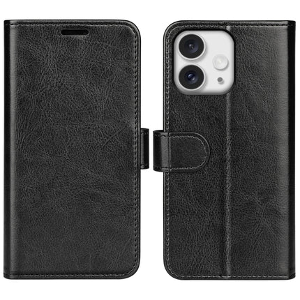 R64 Texture Horizontal Flip Leather Phone Case, For iPhone 18 Pro / 17 Pro, For iPhone 18 Pro Max / 17 Pro Max, For iPhone 17e / 16e, For iPhone 17, For iPhone Air, For iPhone 16 Pro Max