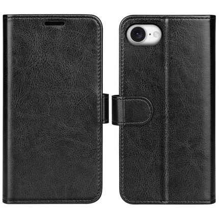 R64 Texture Horizontal Flip Leather Phone Case, For iPhone 18 Pro / 17 Pro, For iPhone 18 Pro Max / 17 Pro Max, For iPhone 17e / 16e, For iPhone 17, For iPhone Air, For iPhone 16 Pro Max