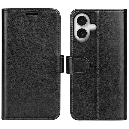 R64 Texture Horizontal Flip Leather Phone Case, For iPhone 18 Pro / 17 Pro, For iPhone 18 Pro Max / 17 Pro Max, For iPhone 17e / 16e, For iPhone 17, For iPhone Air, For iPhone 16 Pro Max