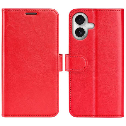R64 Texture Horizontal Flip Leather Phone Case, For iPhone 18 Pro / 17 Pro, For iPhone 18 Pro Max / 17 Pro Max, For iPhone 17e / 16e, For iPhone 17, For iPhone Air, For iPhone 16 Pro Max