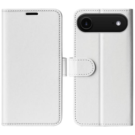 R64 Texture Horizontal Flip Leather Phone Case, For iPhone 18 Pro / 17 Pro, For iPhone 18 Pro Max / 17 Pro Max, For iPhone 17e / 16e, For iPhone 17, For iPhone Air, For iPhone 16 Pro Max