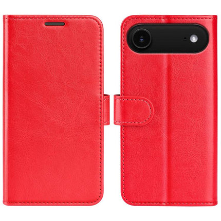 R64 Texture Horizontal Flip Leather Phone Case, For iPhone 18 Pro / 17 Pro, For iPhone 18 Pro Max / 17 Pro Max, For iPhone 17e / 16e, For iPhone 17, For iPhone Air, For iPhone 16 Pro Max