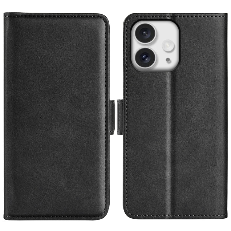 Beidseitige horizontale Flip-Leder-Telefonhülle mit magnetischer Schnalle, für iPhone 16 Pro Max, für iPhone 16 Pro, für iPhone 16 Plus, für iPhone 16, für iPhone 15 Pro Max, für iPhone 15 Pro