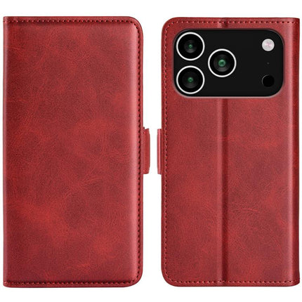 Dual-side Magnetic Buckle Horizontal Flip Leather Phone Case, For iPhone 17 Pro Max, For iPhone 17 Pro, For iPhone 17, For iPhone Air