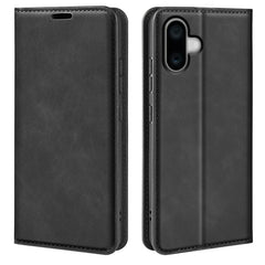 Retro-skin Magnetic Suction Leather Phone Case, For iPhone 16, For iPhone 15 Pro Max, For iPhone 15 Pro, For iPhone 15 Plus