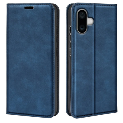 Magnetische Handyhülle aus Leder im Retro-Look mit Saugnapf, für iPhone 15 Plus, für iPhone 15