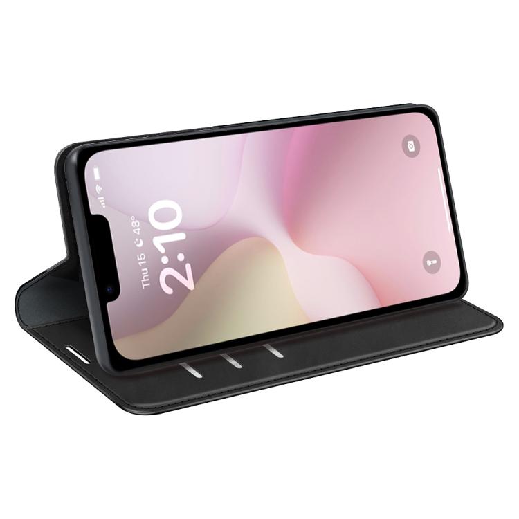 Retro-skin Magnetic Suction Leather Phone Case