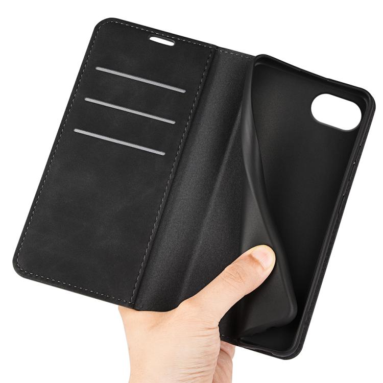 Retro-skin Magnetic Suction Leather Phone Case