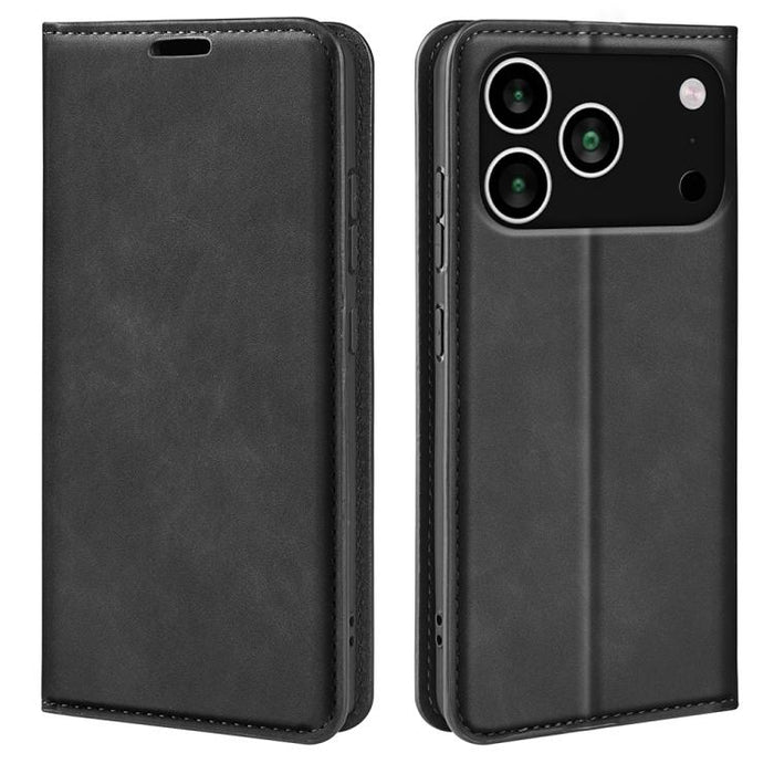 Funda de piel con ventosa magnética para teléfono Retro-skin, para iPhone 16 Pro Max, para iPhone 16 Pro, para iPhone 16 Plus, para iPhone 16, para iPhone SE 2024, para iPhone 15 Pro Max