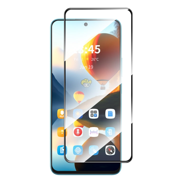 ENKAY Hat-Prince Full Glue High Aluminum-silicon Tempered Glass Film, For Redmi 15C Global 171.5mm / Poco C85, For Redmi 15C 5G / 4G Europe 173.1mm, For Redmi 13X, For Redmi Note 14S 4G, For Redmi Turbo 4, For Xiaomi Poco X7 Pro������������������������...