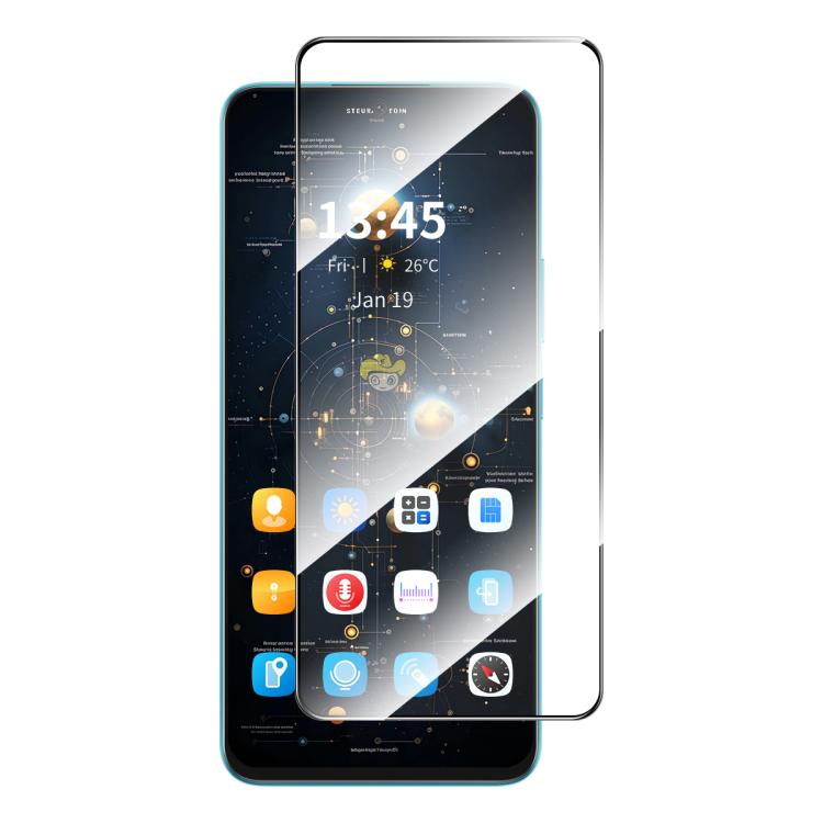 ENKAY Hat-Prince Full Glue High Aluminum-silicon Tempered Glass Film, For Redmi 15C Global 171.5mm / Poco C85, For Redmi 15C 5G / 4G Europe 173.1mm, For Redmi 13X, For Redmi Note 14S 4G, For Redmi Turbo 4, For Xiaomi Poco X7 Pro������������������������...