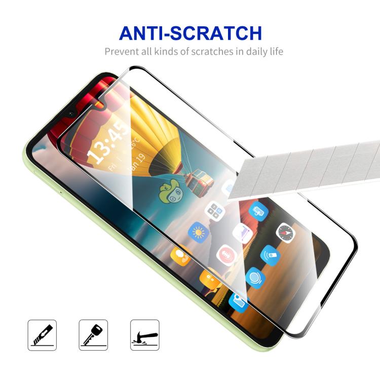 ENKAY Hat-Prince Full Glue High Aluminum-silicon Tempered Glass Film, For Redmi 15C Global 171.5mm / Poco C85, For Redmi 15C 5G / 4G Europe 173.1mm, For Redmi 13X, For Redmi Note 14S 4G, For Redmi Turbo 4, For Xiaomi Poco X7 Pro������������������������...